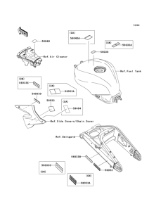 ZX1000 Лейбл предостережения