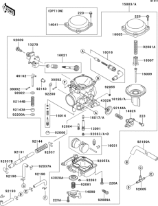 VN800 Carburetor(1 / 2)
