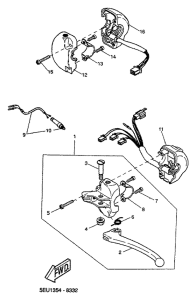 YH50 Handle switch. lever