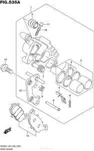 RV200 Передние тормоза