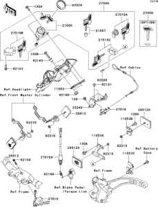 VN2000 Замок зажикания