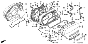 GL1800 (ABS) Боковые кофры