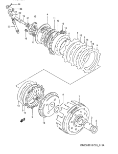 DR650 Бендикс