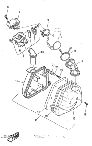 YQ50 Впускная система