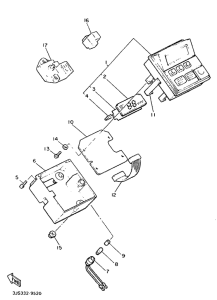 XVZ13TD Панель приборов