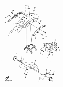 XVS950CUD-A (ABS) Крыло