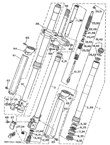  Передняя вилка