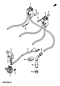 GSX-R1100 Equipo electrico