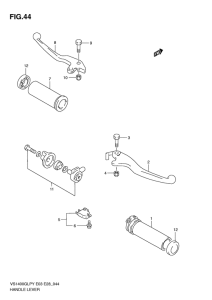 VS1400 Рулевой рычаг