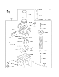 KX60 Carburetor(1 / 2)