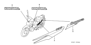 ANF125 Stripe / mark