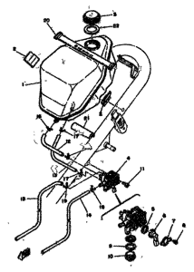LBII-80 Топливный бак