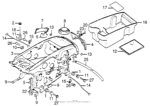 GL1000 Shelter frame + tool tray