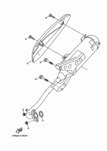 LTS125 エキゾースト
