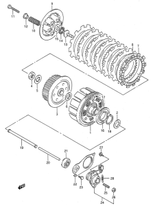 GS500 Бендикс