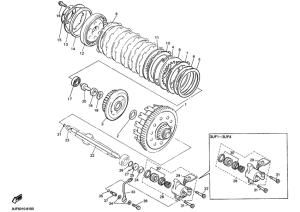 VMAX12 Сцепление и сервопривод