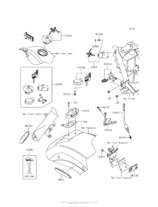 VN900 Замок зажикания