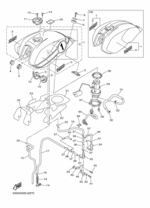 XJR1300 Tank fuel