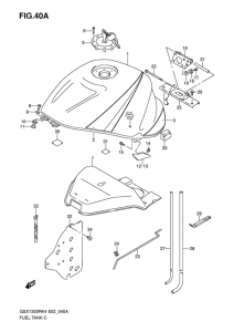 GSX1300R Tank fuel