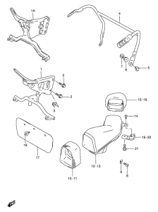 GSX-R750 Installation parts