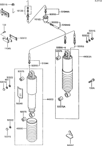 ZG1200 Подвеска  /  амортизатор