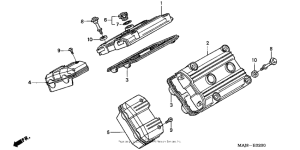 ST1100P Крышка головки цилиндров