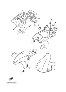 TZR250RSP ﾌｴﾝﾀﾞ