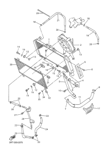 FZS600 Radiator. hose