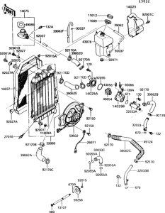 VN750 Radiator(1 / 2)