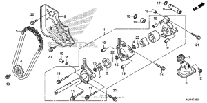 GL1800C Масляный насос