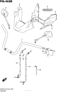 AN400 (ABS) Handlebar (An400Zal6 E28)