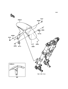 ZR1000 Крыло переднее