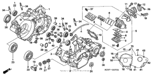 CR250R Crankcase ('05-'07)
