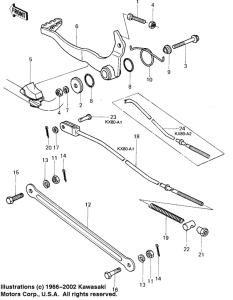  Педаль тормоза