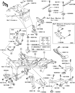 ZX600 Frame fittings(1 / 2)