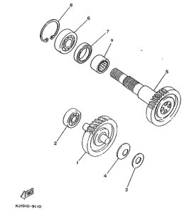 YE80 Трансмиссия