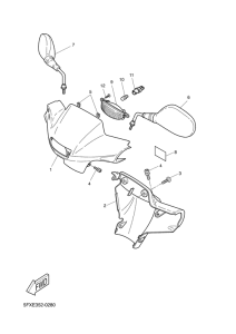 CW50RS Обтекатель 1