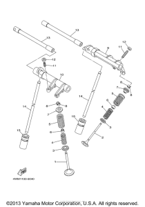 XV1600ARC Клапана