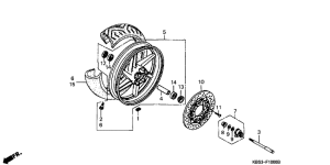 NSR125R Transom + tube