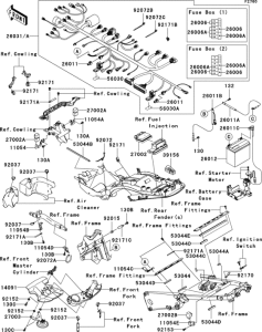 ZX1400 Chassis electrical equipment(1 / 2)