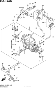 VZ800 Throttle Body (Vz800L7 E28)