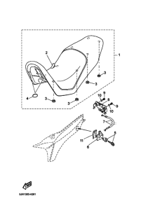 BT1100 Пружина