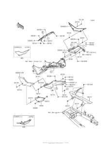 EX300 Боковые обтекатели