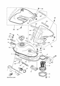 XT250 ﾌﾕｴﾙﾀﾝｸ