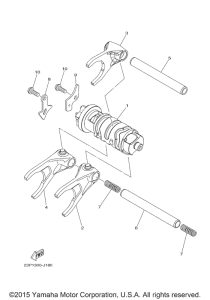 XT1200Z Копирный вал