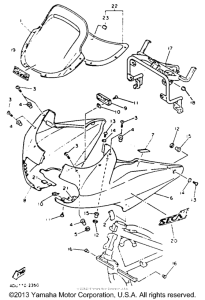 XJ600SDC Обтекатели