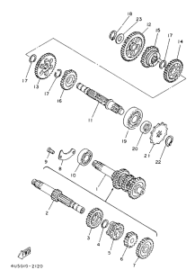 YSR80 Трансмиссия