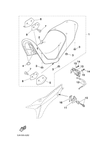 BT1100 Сиденье
