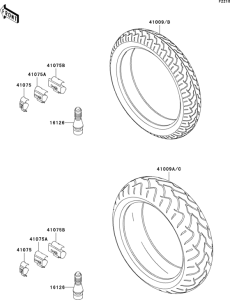 ZX636 Покрышки