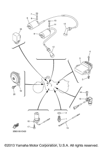 XVS11XCB Электрика